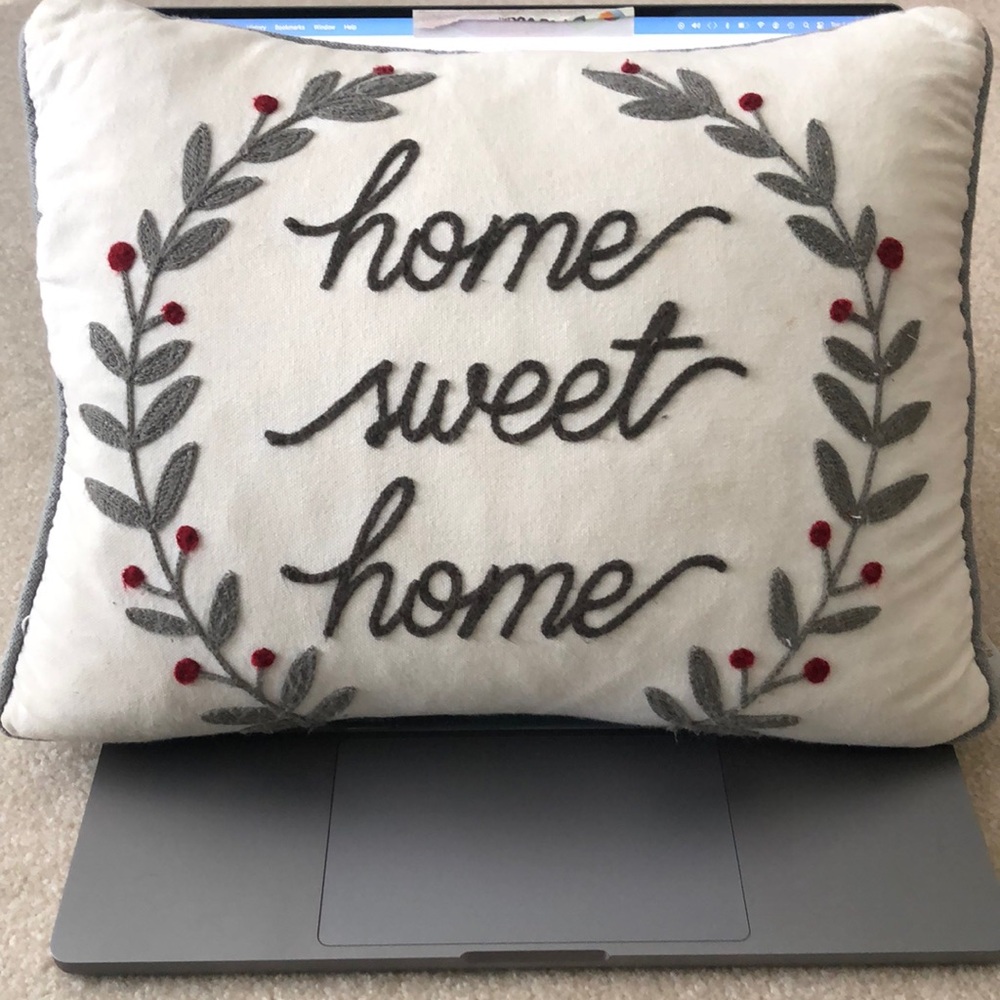 Home Sweet Home accent pillow